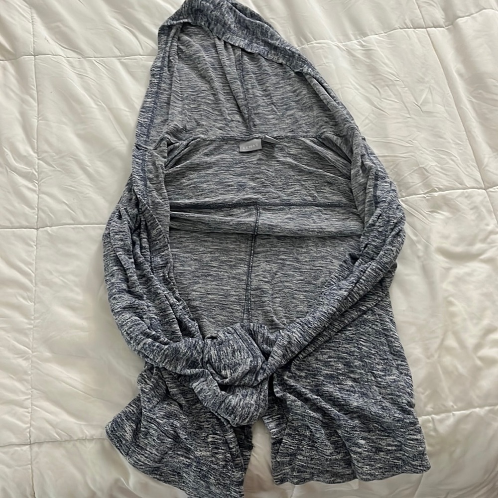 Kenar grey hoodie cardigan